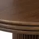 Riverton Dark Walnut Oval Side Table