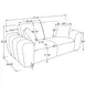 Burnett Burnt Orange 78" Loveseat
