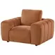 Burnett Burnt Orange Upholstered Lounge Chair