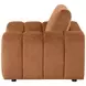 Burnett Burnt Orange Upholstered Lounge Chair