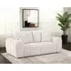 Burnett Ivory 78" Loveseat