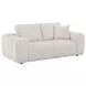 Burnett Ivory 78" Loveseat