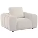 Burnett Ivory Upholstered Lounge Chair
