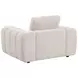 Burnett Ivory Upholstered Lounge Chair