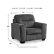Lonoke Gunmetal Chair And A Half