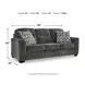 Lonoke Gunmetal 90" Sofa