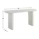 Langston Limestone Outdoor Rectangular Console Table