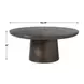 Madrone Dark Bronze Outdoor Round Coffee Table