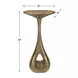 Arlington Antique Brass Outdoor Oval Accent Table