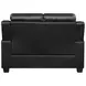 Finley Black 58" Loveseat