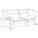 Arabella Gray 77" Sofa