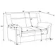 Arabella Gray 59" Loveseat