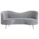 Sophia Grey 74" Loveseat