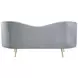 Sophia Grey 74" Loveseat