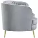 Sophia Grey 74" Loveseat