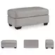 Avenal Park Flannel Ottoman