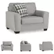 Avenal Park Flannel Chair And A Half