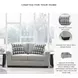 Avenal Park Flannel 71" Loveseat