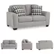 Avenal Park Flannel 71" Loveseat