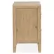 Somerset Butternut 2 Drawer Nightstand with USB Charging