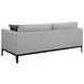 Apperson Light Gray 84" Sofa