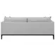 Apperson Light Gray 84" Sofa