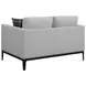 Apperson Light Gray 56" Loveseat