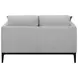 Apperson Light Gray 56" Loveseat