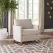 Corliss Beige Velvet Chair