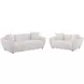 Destino Greige Living Room Set
