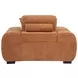 Octavia Orange Upholstered Lounge Chair