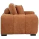 Octavia Orange Upholstered Lounge Chair