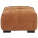 Octavia Orange Upholstered Rectangular Ottoman