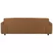 Buxton Orange Leather 91" Sofa
