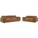Buxton Orange Living Room Set