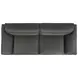 Buxton Graphite Leather 91" Sofa