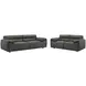 Buxton Graphite Living Room Set