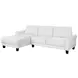Caspian White LAF Sectional