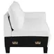 Caspian White LAF Sectional