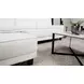 Caspian White LAF Sectional