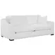 Ashlyn White Upholstered Performance Fabric 90" Sofa