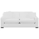 Ashlyn White Upholstered Performance Fabric 90" Sofa