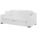 Ashlyn White Upholstered Performance Fabric 90" Sofa
