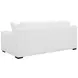 Ashlyn White Upholstered Performance Fabric 90" Sofa