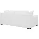 Ashlyn White Upholstered Performance Fabric 90" Sofa