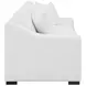 Ashlyn White Upholstered Performance Fabric 90" Sofa