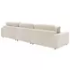 Blaine Sand 3 Piece Performance Fabric Reversible Sectional