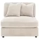 Blaine Sand 3 Piece Performance Fabric Reversible Sectional