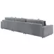 Blaine Fog 3 Piece Reversible Sectional
