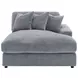 Blaine Fog 3 Piece Reversible Sectional